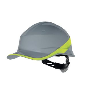 CASCO TIPO BASEBALL DIAMOND BLANCO CON VERDE